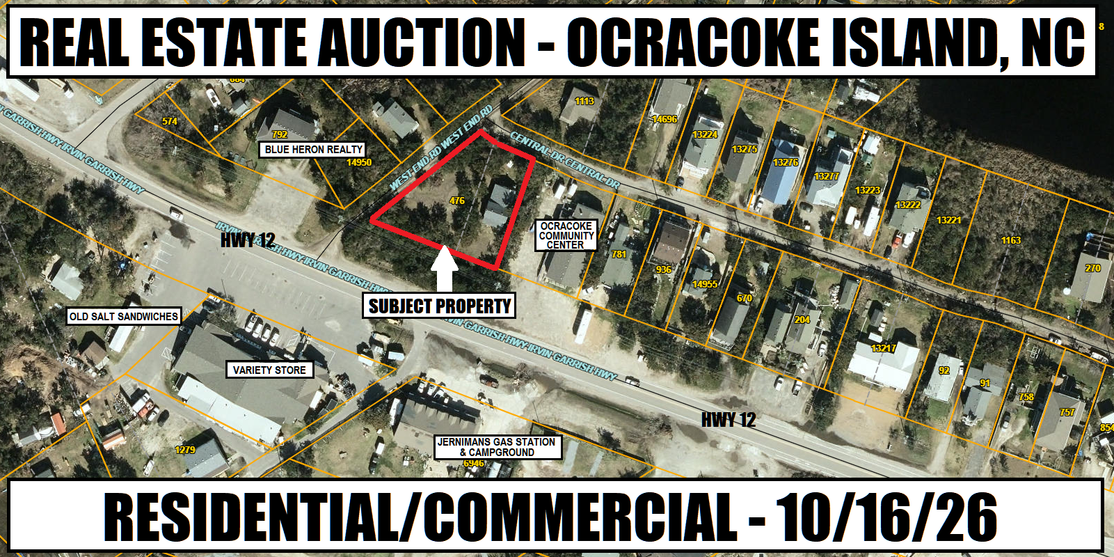 10/16/23 - REAL ESTATE - OCRACOKE, NORTH CAROLINA
